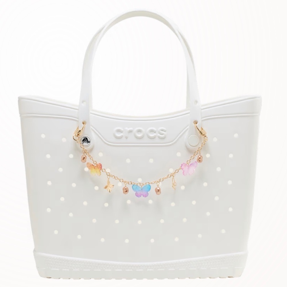 Crocs Butterfly Long Chain Bag Charm